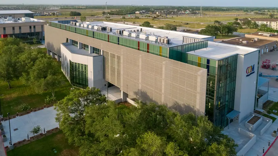 Outside photo of ICB Building