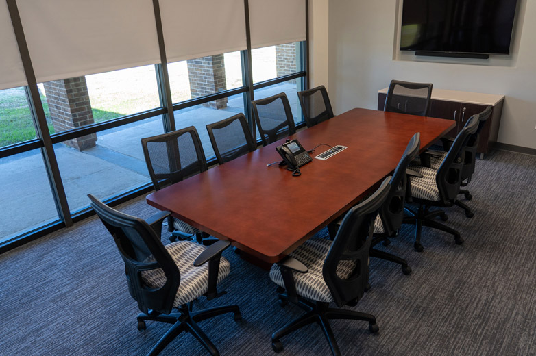 Corporate meeting room.