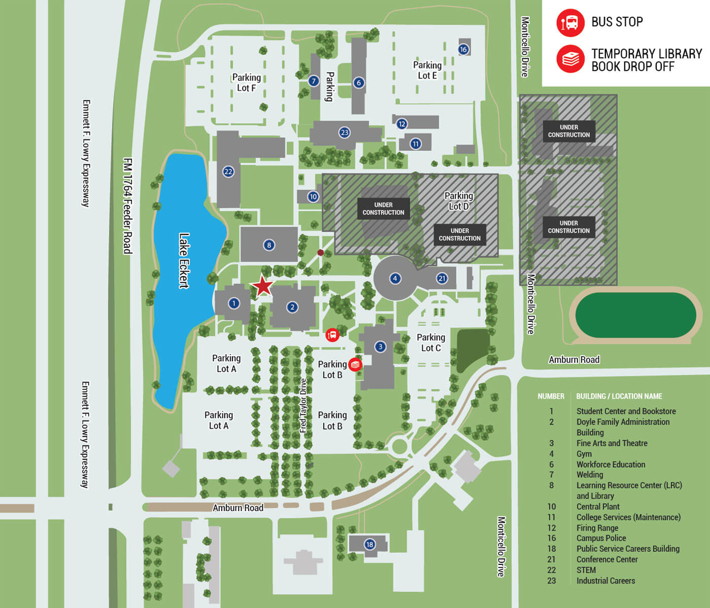 Campus map
