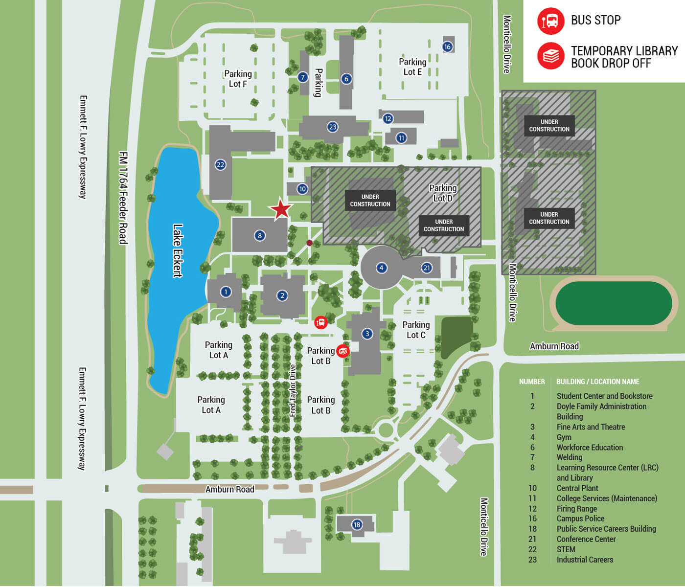 Campus map