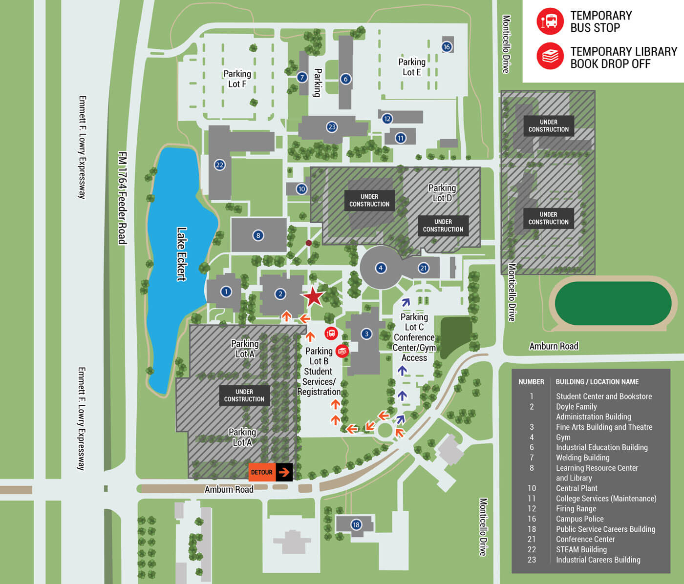 Campus map