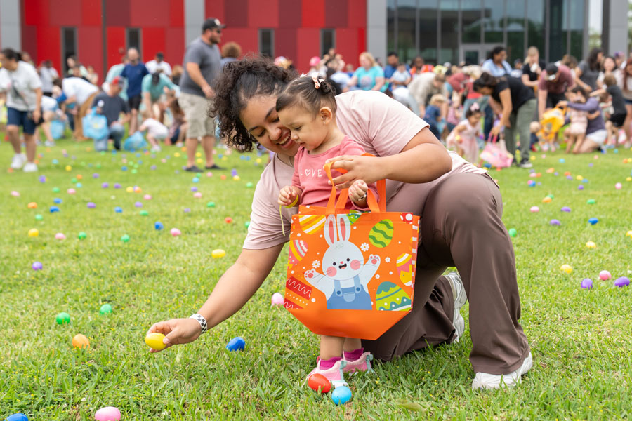 Easter egg hunt