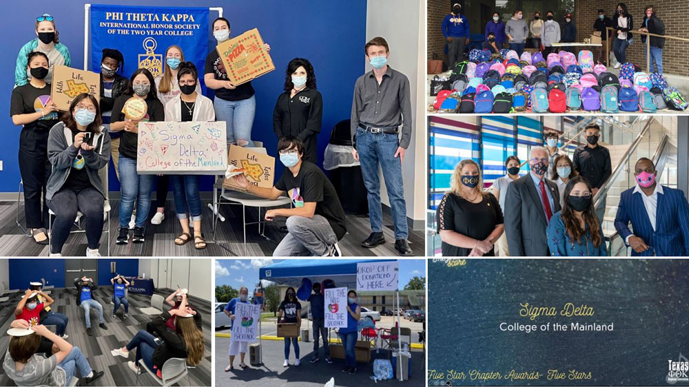 Collage of PTK events