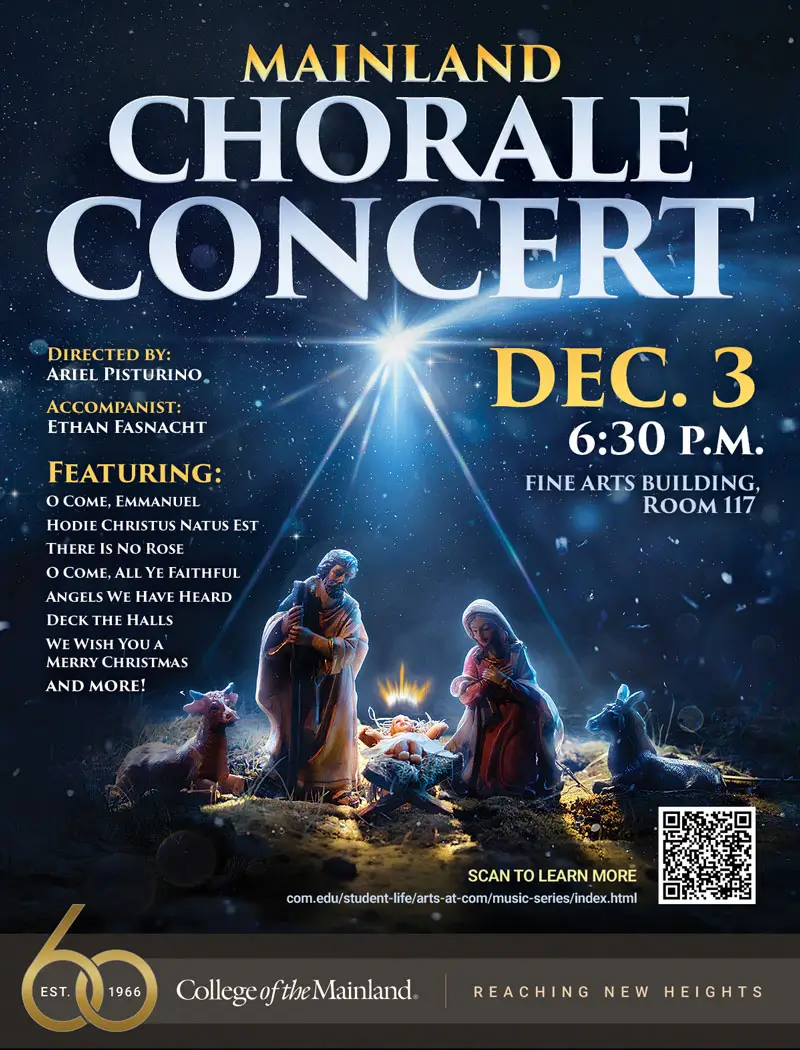 Christmas manger scene under night stars