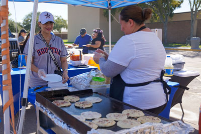 Food stand at event