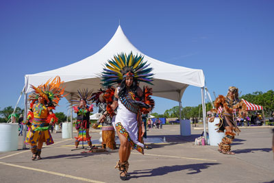 Dancers at event